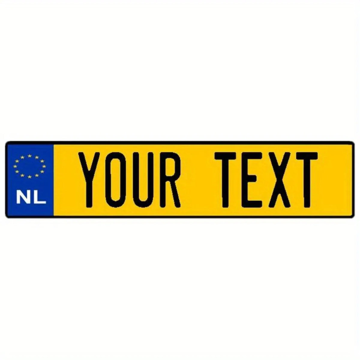 Personalized Metal Sign - Suitable for Offices, Workplaces & Homes, Custom Text, Ideal for Outdoor Decor.