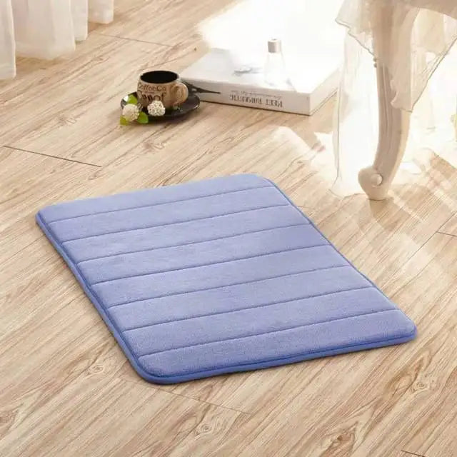 Cobblestone Embossed Bathroom Bath Mat Non-slip Carpets In Wash Basin Bathtub Side Floor Rug Shower Room Doormat Memory Foam Pad