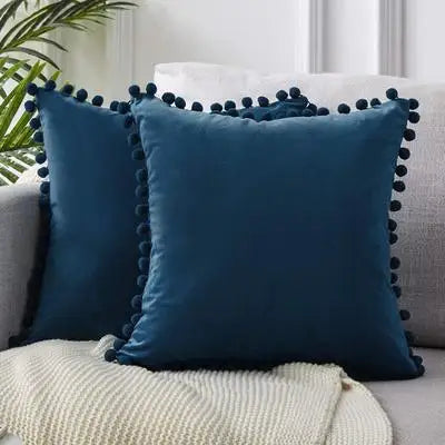 Home Velvet Cushion Cover Decor Soft Decorative Pillow Case Covers Room Decoration Sofa Pillowcases Big30×50 45×45 50X50 65X65cm