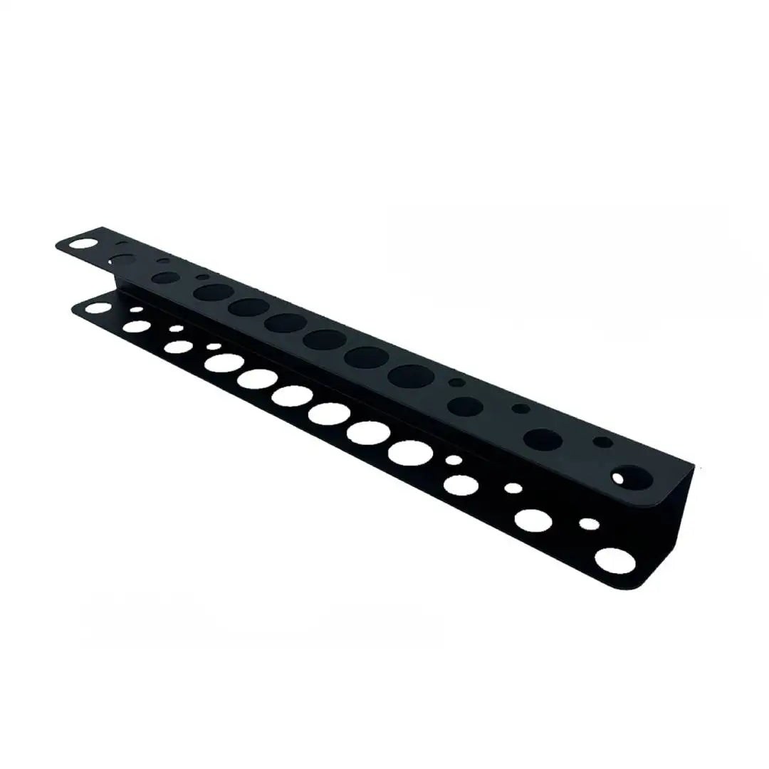 Heavy-Duty Metal Tool Rack, Space-Saving Wall-Mounted Organizer with Powder-Coated Iron, for Storing Screwdrivers, Pliers