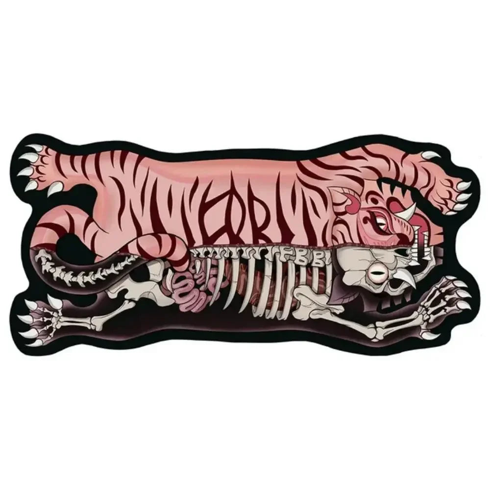 VIKAMA Tiger Diatomite Kitchen Carpet Thickened Oil-resistant Dirty-drying Floor Mats Bathroom Balcony Entrance Non-slip Mats