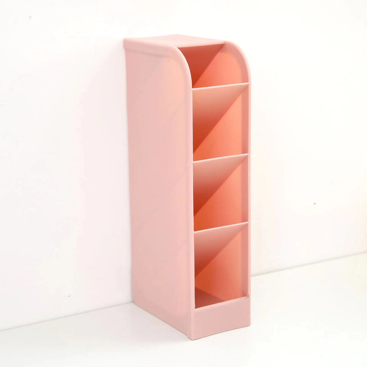 Multi-functional Stationery Storage Box Desk Multi-Layer Pen Holder Inclined Cosmetic Brush Storage Holder For Office Supplies