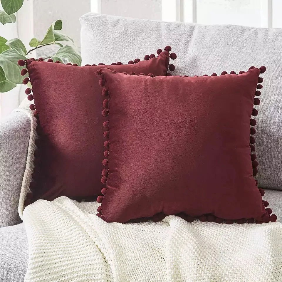 Home Velvet Cushion Cover Decor Soft Decorative Pillow Case Covers Room Decoration Sofa Pillowcases Big30×50 45×45 50X50 65X65cm