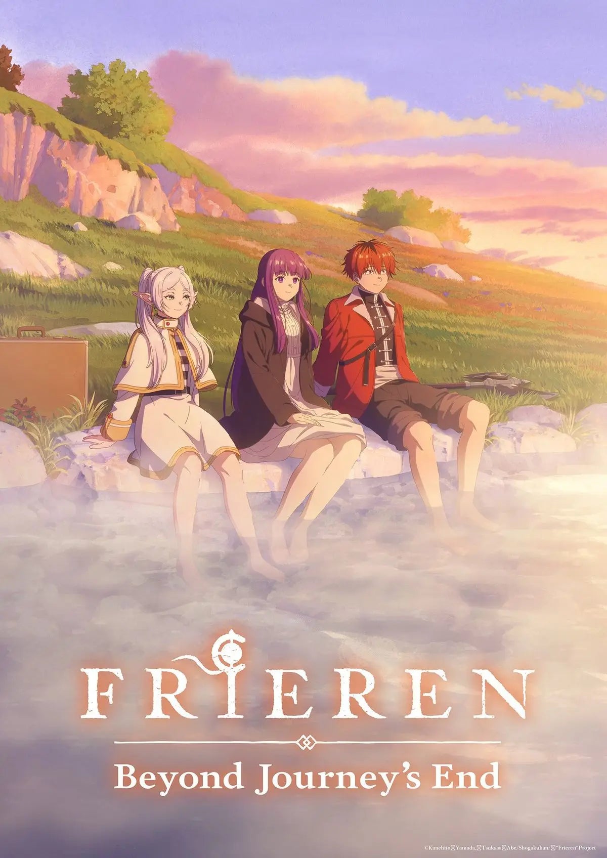Frieren: Beyond Journey's End Poster Prints For Bedroom Living Room Sôsô no Furîren Anime Canvas Painting Wall Art Home Decor