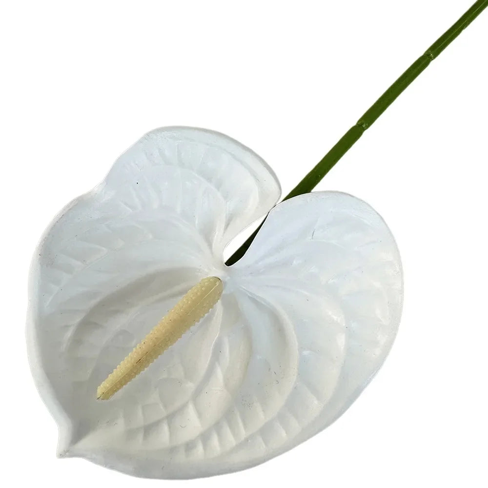 1PC DIY Decoration Artificial Flower New Landscape Long Stem PU Green Plant Artificial Flower Pole Lotus Pod Artificial Lotus