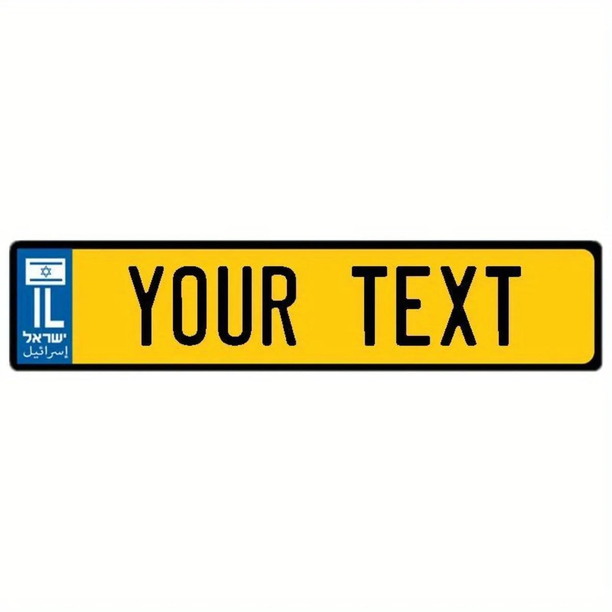 Personalized Metal Sign - Suitable for Offices, Workplaces & Homes, Custom Text, Ideal for Outdoor Decor.