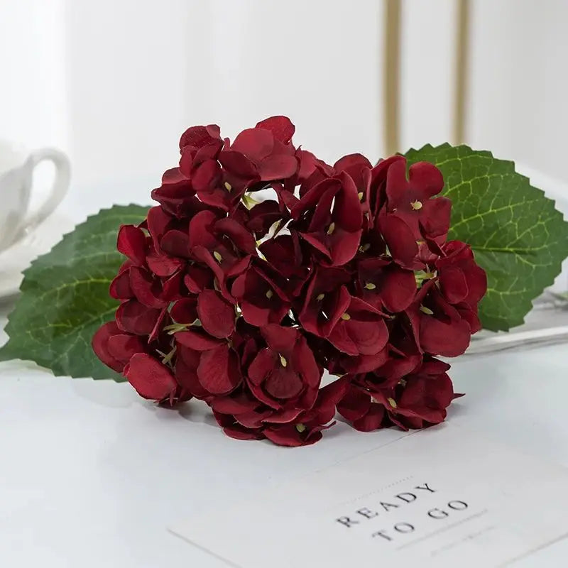 1/3pcs Artificial Flowers Silk Hydrangea Wedding Decoration Bridal Accessories Clearance Festival Decor Vases Home Diy Bouquet
