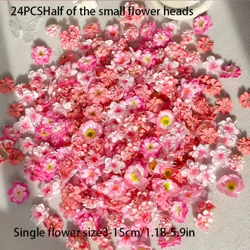 12pcs Wisteria Vine Artificial Flowers Wholesale Trailing Fake String for Home Wedding Party Decor Silk
