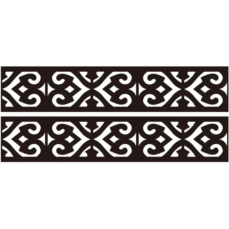 3D 5/10CM Square Self Adhesive Waist Line Mirror Sticker Wall Stickers for Living Room Ceiling Edge Strip Corner Line Wall Decor