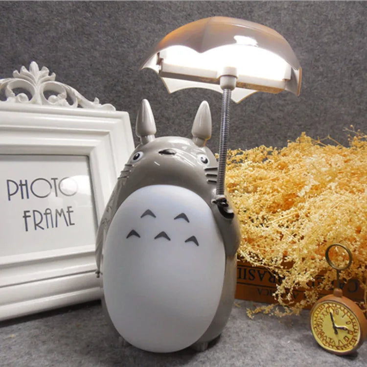Cartoon USB Charging Desk Lamp Creative Two Night Light Children's Learning Desk Lamp Night Light Lamps Bedroom