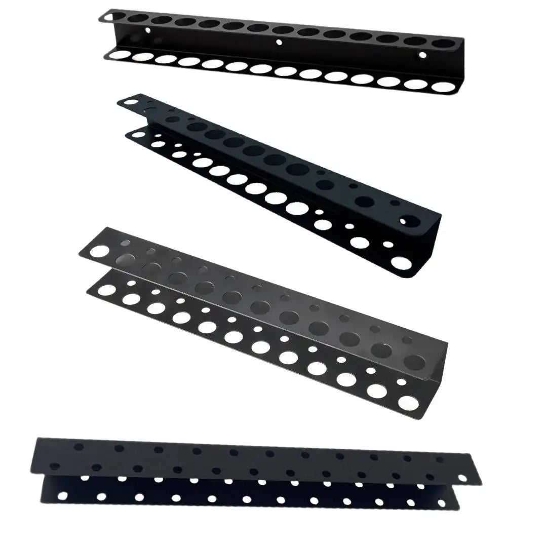 Heavy-Duty Metal Tool Rack, Space-Saving Wall-Mounted Organizer with Powder-Coated Iron, for Storing Screwdrivers, Pliers