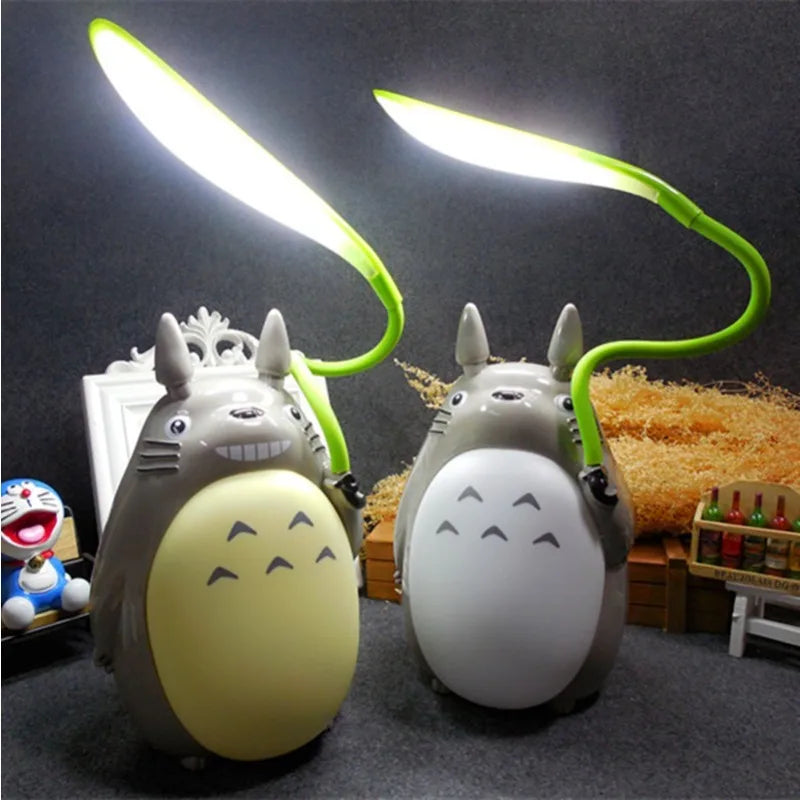 Cartoon USB Charging Desk Lamp Creative Two Night Light Children's Learning Desk Lamp Night Light Lamps Bedroom