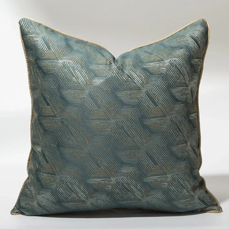 40 Style High Grade Cushion Cover 30x50/45x45/50x50CM Light Luxury Jacquard Pillowcase Champagne Blue Home Hotel Bed Sofa Decor