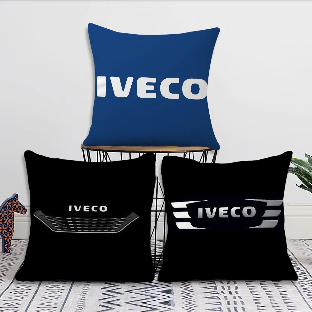 cushion cover Comfortable soft Car Pillow Case for Sofa Living I-IVECO Room Home office Decor Protective Covers