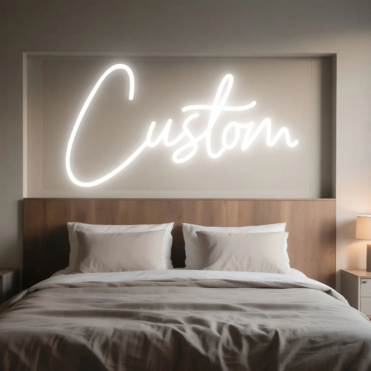 Custom LED Neon Sign Personalized Name Light for Kid Teens Bedroom Unique Gift with Customizable Designs for Trendy Wall Decor