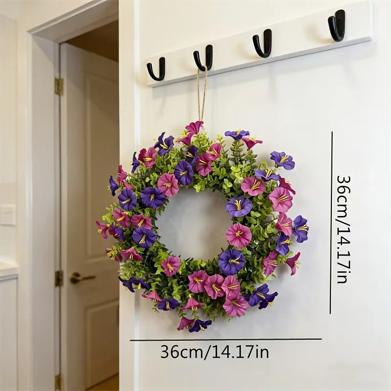12pcs Wisteria Vine Artificial Flowers Wholesale Trailing Fake String for Home Wedding Party Decor Silk