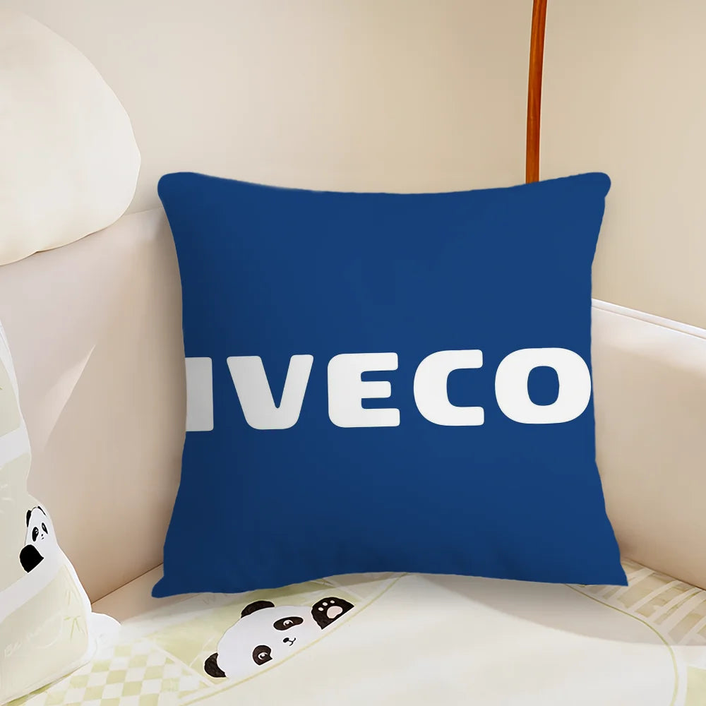 cushion cover Comfortable soft Car Pillow Case for Sofa Living I-IVECO Room Home office Decor Protective Covers