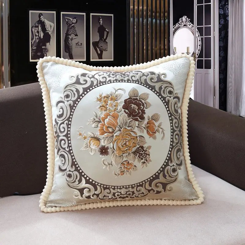 Classic Europe Style Pillowcase Cushion Cover Home Decorative Sofa Cushion Cover Chair Car Throw Pillow Case