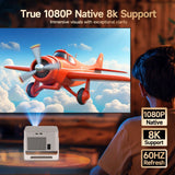 Magcubic Android 14 900ANSI Projector Auto Focus Native 1080P Support 8K With Wifi6 BT5.4 2+16G Portable Movie Outdoor HY350Max