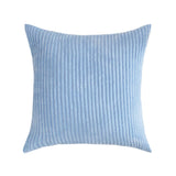 Supersoft Corduroy Cushion Cover Home Decor Pillow Covers Plain Striped Throw Pillow Case for Sofa Bed Living Room Decoration