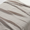 Thin Japan Cotton Yarn Blankets Summer Towel Quilt for Double Queen King Bedspread for Bed Sofa Cover Bedroom Coverlet White
