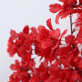 90cm Silk Hydrangea White Branch Drifting Snow Gypsophila Artificial Flowers Cherry Blossoms Wedding Arch Decorate Fake Flower
