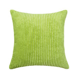 Supersoft Corduroy Cushion Cover Home Decor Pillow Covers Plain Striped Throw Pillow Case for Sofa Bed Living Room Decoration