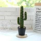 30/43cm Tropical Plants Large Artificial Cactus Tree Indoor Fake Succulent Plant Branch Plastic Desert Thorn Ball For Home Decor