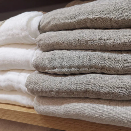 Thin Japan Cotton Yarn Blankets Summer Towel Quilt for Double Queen King Bedspread for Bed Sofa Cover Bedroom Coverlet White