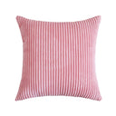 Supersoft Corduroy Cushion Cover Home Decor Pillow Covers Plain Striped Throw Pillow Case for Sofa Bed Living Room Decoration