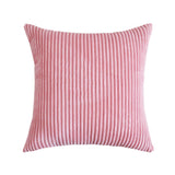 Supersoft Corduroy Cushion Cover Home Decor Pillow Covers Plain Striped Throw Pillow Case for Sofa Bed Living Room Decoration