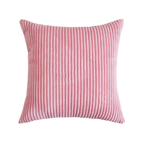 Supersoft Corduroy Cushion Cover Home Decor Pillow Covers Plain Striped Throw Pillow Case for Sofa Bed Living Room Decoration