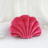 Fairy Home Luxury Decor Shell Pillow princess's Fantastic Velvet Pillow Sea Shell Home Decor Bed Sofa Cushion Decoration Gift