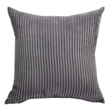 Supersoft Corduroy Cushion Cover Home Decor Pillow Covers Plain Striped Throw Pillow Case for Sofa Bed Living Room Decoration