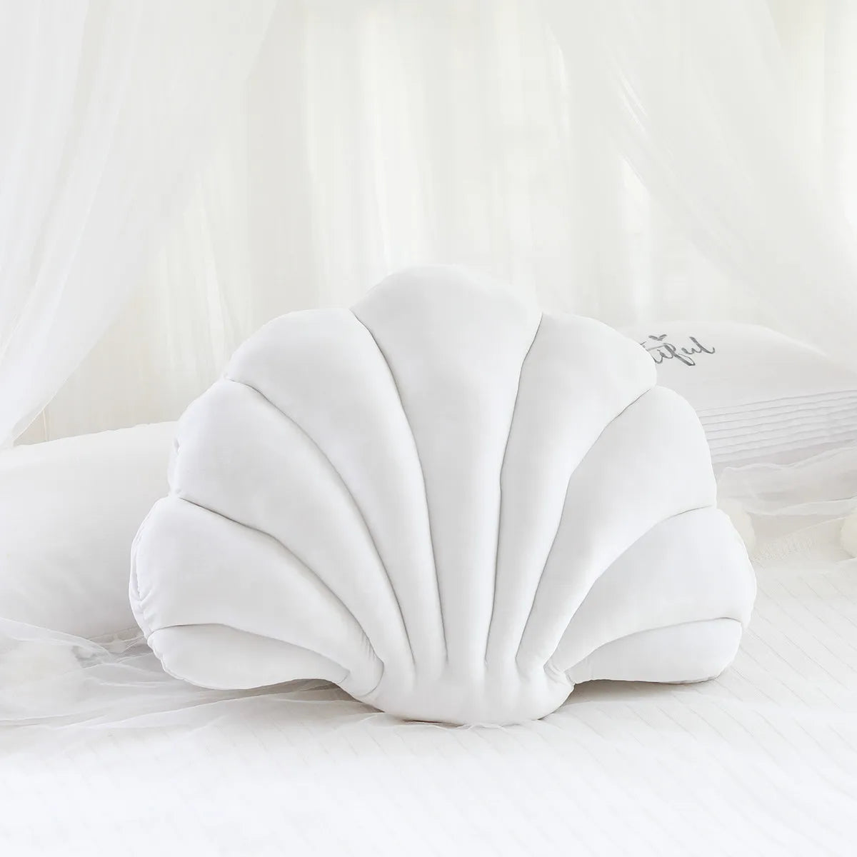 Fairy Home Luxury Decor Shell Pillow princess's Fantastic Velvet Pillow Sea Shell Home Decor Bed Sofa Cushion Decoration Gift