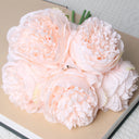 1 Bouquet 5 Heads Artificial Peony Big Silk Flower Leaf Home Garden Office Wedding Party Fake Flowers Festival Bar Decoration