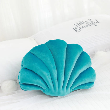 Fairy Home Luxury Decor Shell Pillow princess's Fantastic Velvet Pillow Sea Shell Home Decor Bed Sofa Cushion Decoration Gift