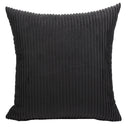 Supersoft Corduroy Cushion Cover Home Decor Pillow Covers Plain Striped Throw Pillow Case for Sofa Bed Living Room Decoration