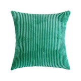 Supersoft Corduroy Cushion Cover Home Decor Pillow Covers Plain Striped Throw Pillow Case for Sofa Bed Living Room Decoration