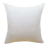 Supersoft Corduroy Cushion Cover Home Decor Pillow Covers Plain Striped Throw Pillow Case for Sofa Bed Living Room Decoration