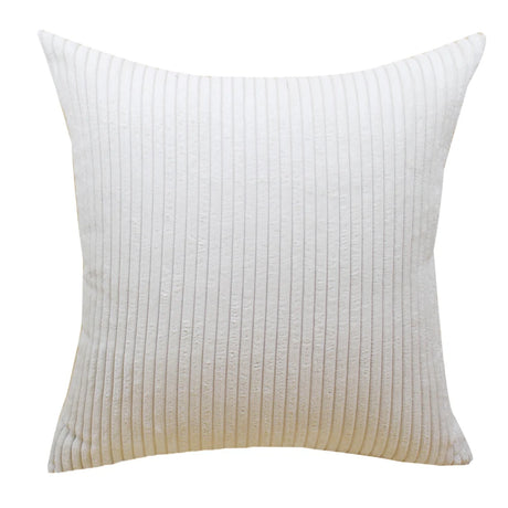 Supersoft Corduroy Cushion Cover Home Decor Pillow Covers Plain Striped Throw Pillow Case for Sofa Bed Living Room Decoration
