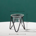 Terrarium Flower Vase For Home Hydroponic Plant Vase Glass Containers Nordic Art Retro Home Garden Craft Ornaments jarrones Hot