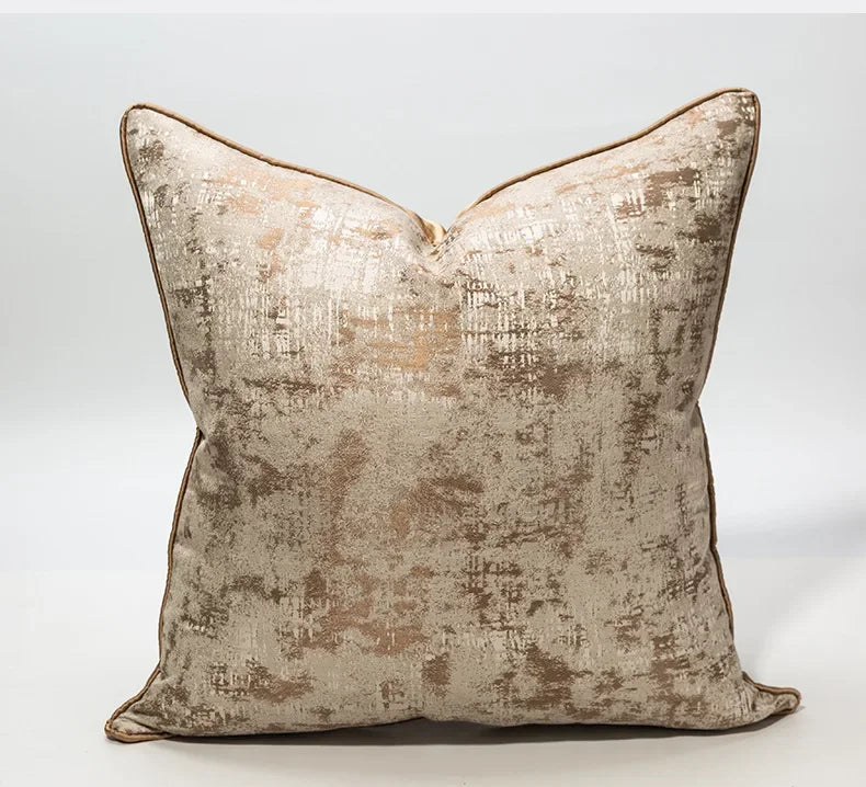 40 Style High Grade Cushion Cover 30x50/45x45/50x50CM Light Luxury Jacquard Pillowcase Champagne Blue Home Hotel Bed Sofa Decor