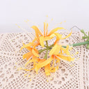 Luxury Long Branch Higan Flower Silk Weathered Orchid Flower Artificial Wedding Christmas Home Garden Decoration Arrangement