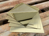 200*200*1.6MM Light Gold Acrylic Mirror Sheet Harmless For Wedding Coaster Display Photo Props Home Hotel Wall DIY Decor Board