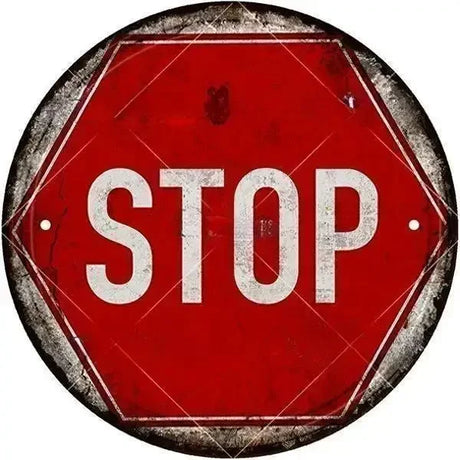 Vintage Warning Garage Metal Sign Plate Plaque -Tin Sign Wall Decor for Home, Bar, Pub, Store, Man Cave, Ideal Decor for Outdoor