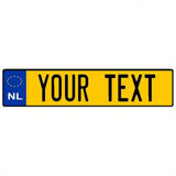 Personalized Metal Sign - Suitable for Offices, Workplaces & Homes, Custom Text, Ideal for Outdoor Decor.