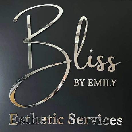 Custom Large 3D Business Logo Sign Personalized Wall Mounted Acrylic Wall Sign for Beauty Salon UV Print Logo Room Decorations