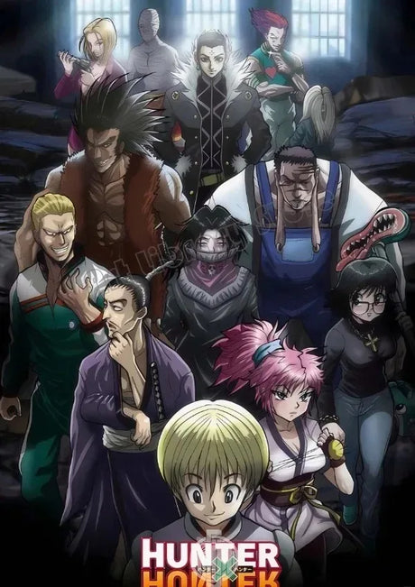 Hunter X Hunter Japanese Classic Anime Poster Killua Zoldyck Wall Art Pictures Canvas Painting Home Kids Room Decor Gift