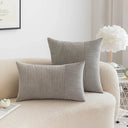 Striped Corduroy Cushion Cover Decorative Pillows for Sofa Living Room Patchwork Throw Pillow Cover Modern Simple Waist Cover